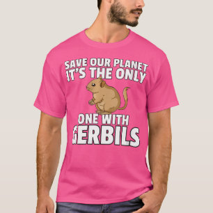 Camiseta Gerbil Desert Mouse Proprietário