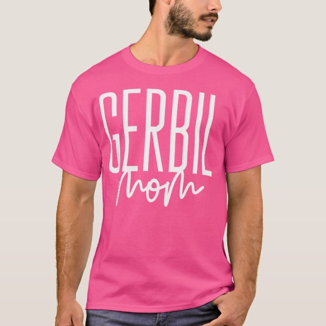 Camiseta Gerbil Mãe Cute Mama (Frente)
