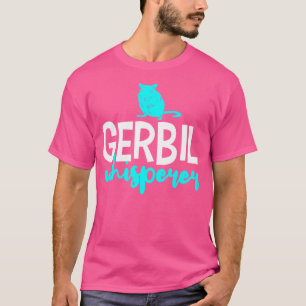 Camiseta Gerbil Murmurador de Citações Engraçadas do Gerbil