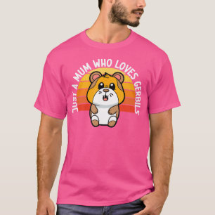 Camiseta Gerbil Owner Gerbillinae Rodent Pet Guiné Pig Ham
