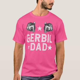 Camiseta Gerbil Pai Gerbil Lover Gerbil Boy Gerbil