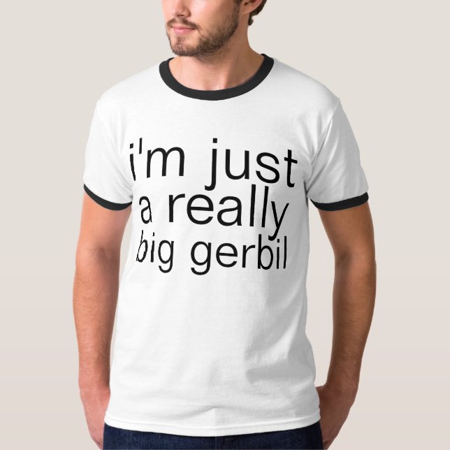 Camiseta gerbil realmente grande (Frente)