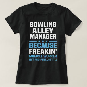 Camiseta Gerenciador de Becos boliches