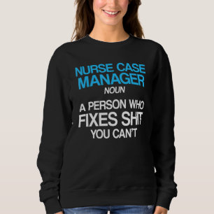 Camiseta Gerenciador de caso de enfermeiro Gerenciamento de