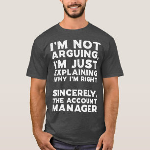 Camiseta Gerenciador de Contas