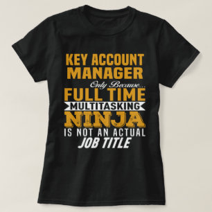 Camiseta Gerenciador de Contas-chave