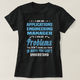 Camiseta Gerenciador de engenharia de aplicativos