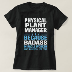 Camiseta Gerenciador de Fábrica Física