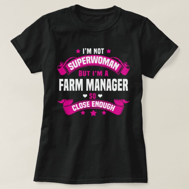 Camiseta Gerenciador de fazendas (Frente do Design)