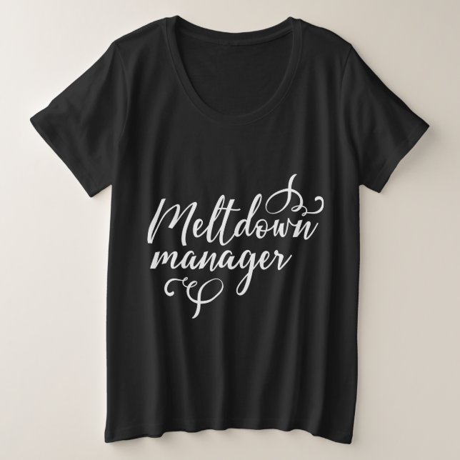 Camiseta Gerenciador de fusão (Frente do Design)