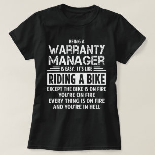 Camiseta Gerenciador de garantia