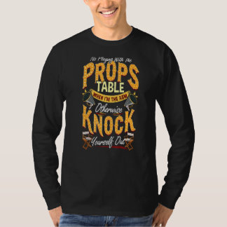 Camiseta Gerenciador De palcos Sem Reprodução Com O Props P