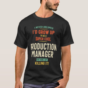 Camiseta Gerenciador de produção super Legal