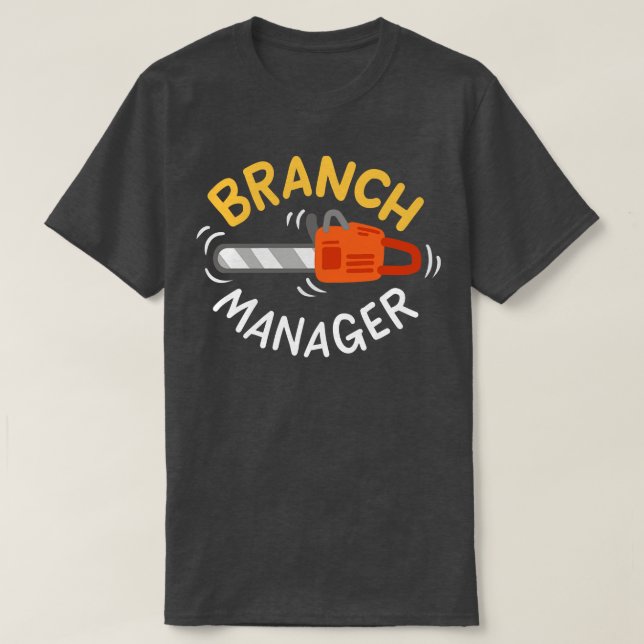 Camiseta Gerenciador de Ramificação (Frente do Design)