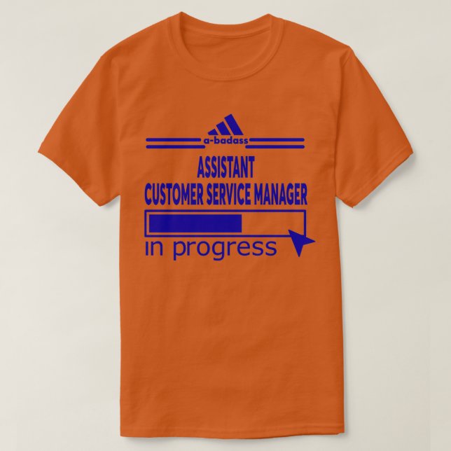 CAMISETA GERENCIADOR DE SERVIÇOS AO CLIENTE ASSISTENTE 1 (Frente do Design)