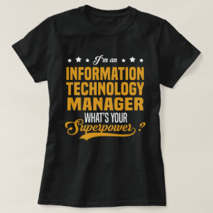 Camiseta Gerenciador de tecnologias de informação