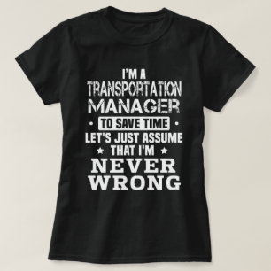 Camiseta Gerenciador de Transporte