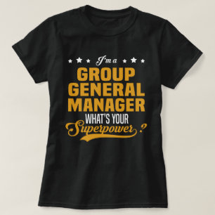 Camiseta Gerenciador Geral de Grupo