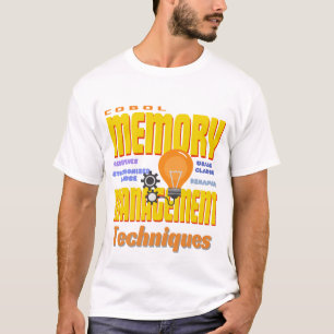 Camiseta Gerenciamento de Memória de Programação do Cobol
