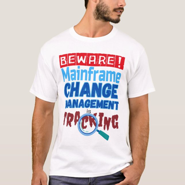 Camiseta Gerenciamento de Mudanças DB2 em Programação Mainf (Frente)