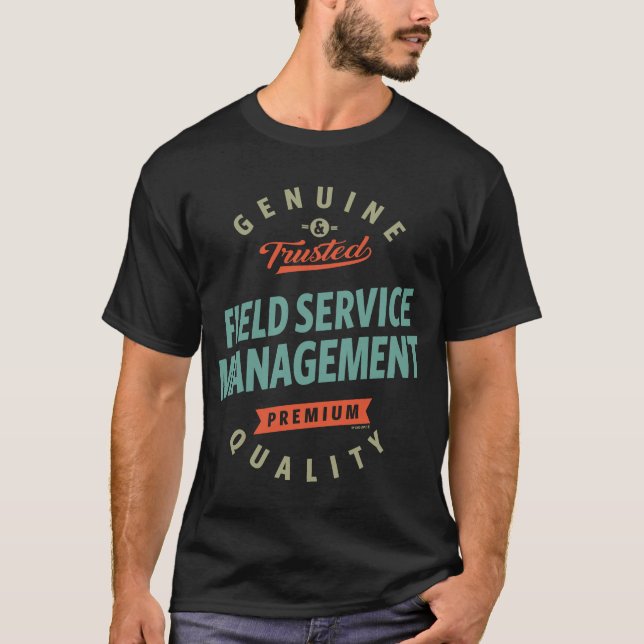 Camiseta Gerenciamento do Serviço de Campo (Frente)