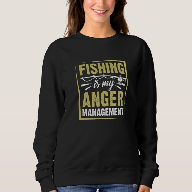 Camiseta Gerenciar Raiva de Pesca (Frente)