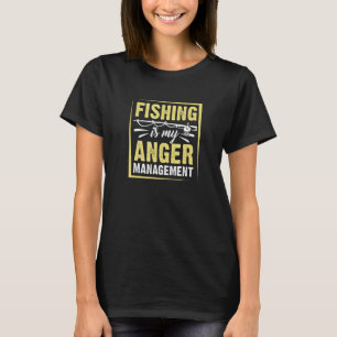 Camiseta Gerenciar Raiva de Pesca