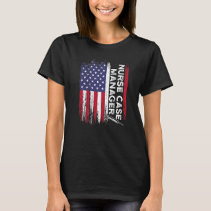 Camiseta Gerente de Caso de Enfermagem Rn Gerenciamento 1