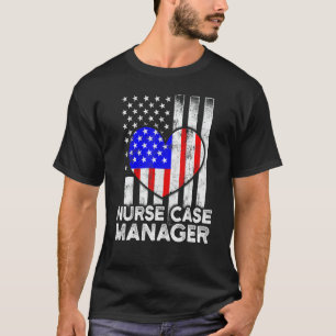 Camiseta Gerente de Caso de Enfermagem Rn Gestão 1