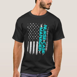 Camiseta Gerente de Caso de Enfermagem Rn Gestão 10