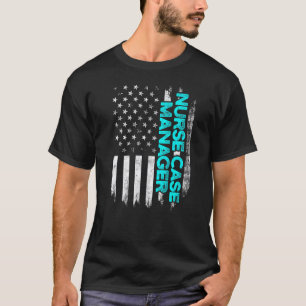 Camiseta Gerente de Caso de Enfermagem Rn Gestão 15