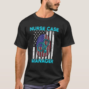 Camiseta Gerente de Caso de Enfermagem Rn Gestão 3