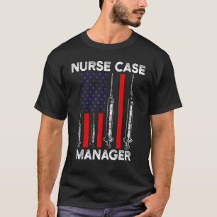 Camiseta Gerente de Caso de Enfermagem Rn Gestão 7