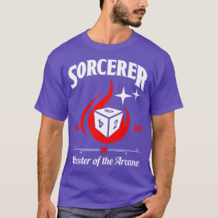 Camiseta Gerente de Classe de Caractere D&D