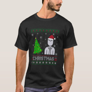Camiseta Gerente de contas Xmas Tree Lighting Ugly Christma