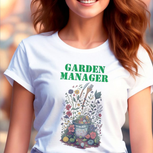Camiseta Gerente de jardim (Garden Manager T-Shirt)