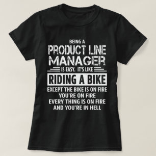 Camiseta Gerente de linha de produtos