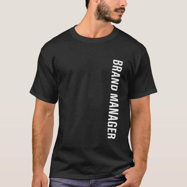 Camiseta Gerente de Marca Vertical (Frente)