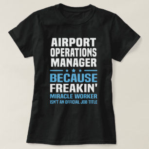 Camiseta Gerente de Operações Aeroportuárias