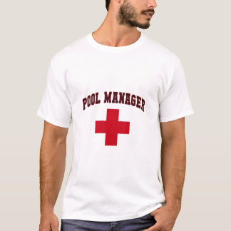 Camiseta Gerente de piscina engraçado garotas acampamento s