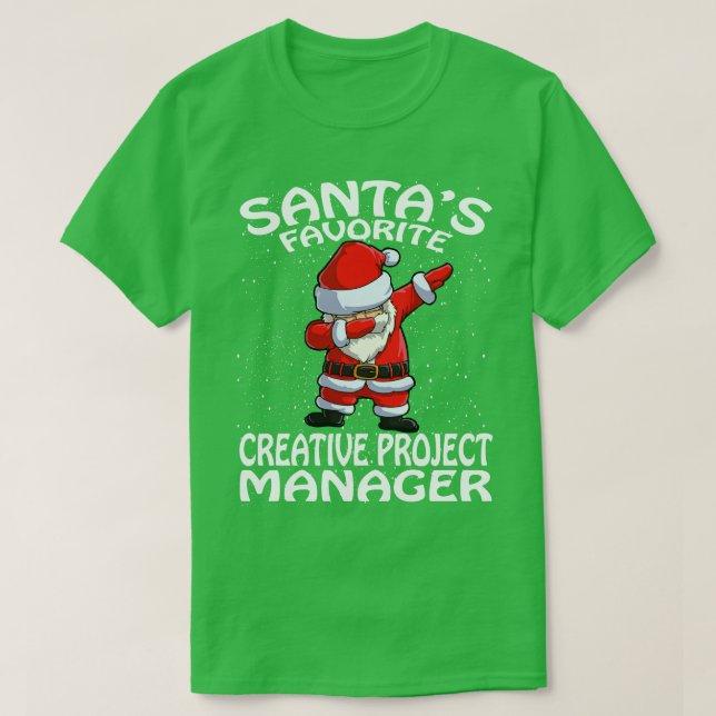 Camiseta Gerente de Projetos Criativos para Empresas Favori (Frente do Design)