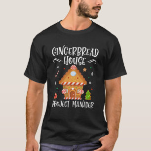 Camiseta Gerente de projetos da Casa Gingerpão Baking Xmas