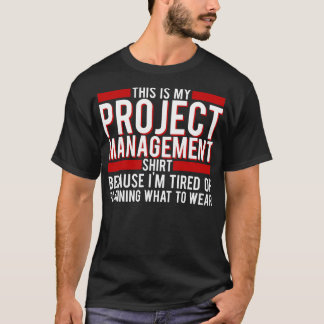 Camiseta Gerente De Projetos Este É Meu Projeto De Gerencia