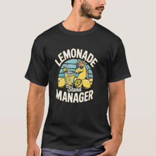 Camiseta Gerente de Quiosque de Limonada de Unicórnio Legal