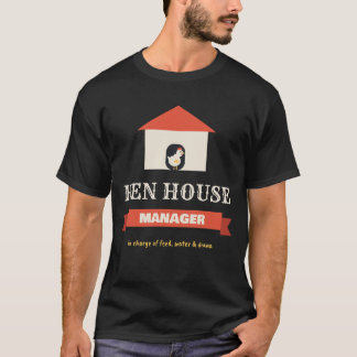Camiseta Gerente do Galinheiro Chefe do Coop de Galinhas Ga