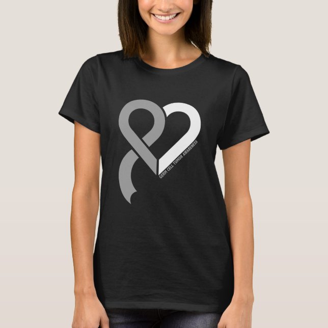 Camiseta Germ Cell Tumor Awareness Brain Cancer Related (Frente)