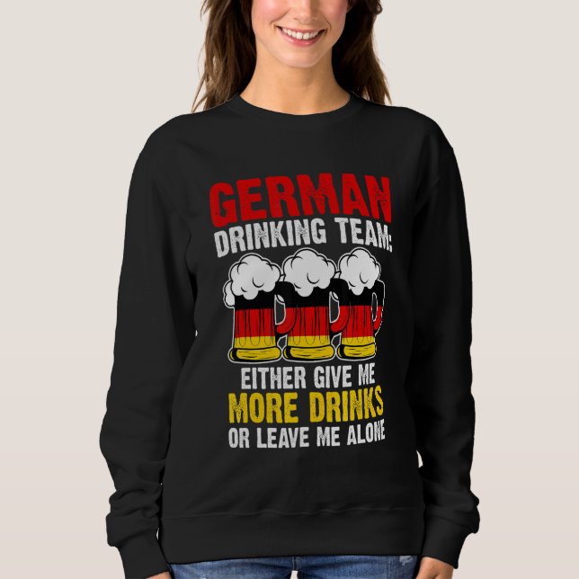 Camiseta German drinking team give Germany drinking team ge (Frente)