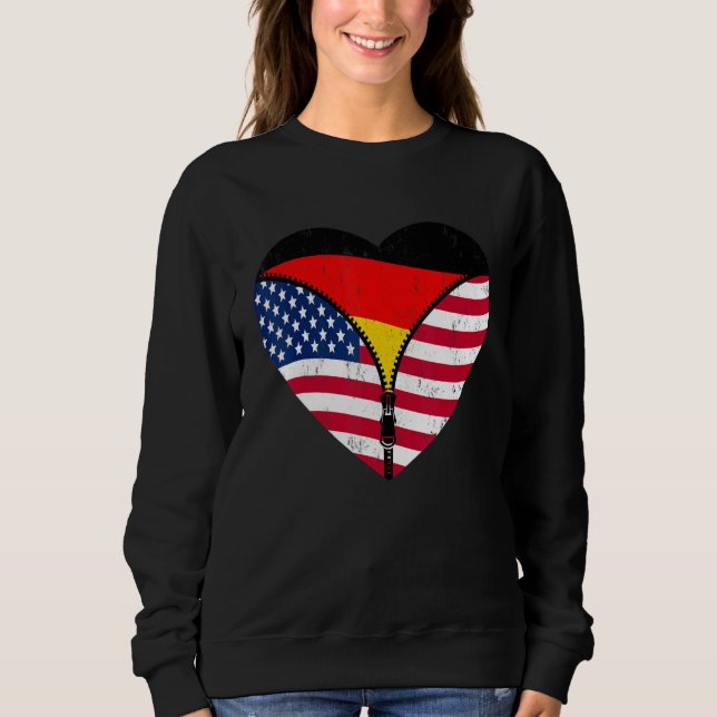 Camiseta German Roots America Grown For Half Germany Americ (Frente)