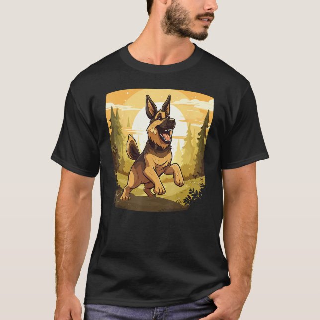 Camiseta German Shepherd (Frente)