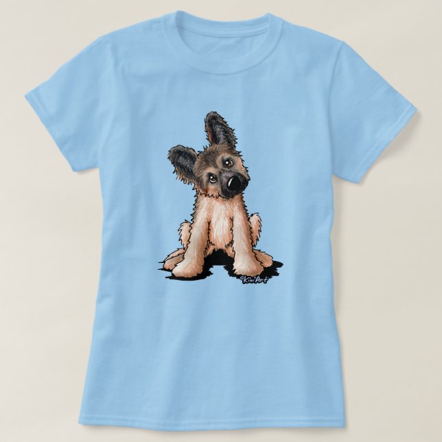Camiseta German shepherd (Frente do Design)